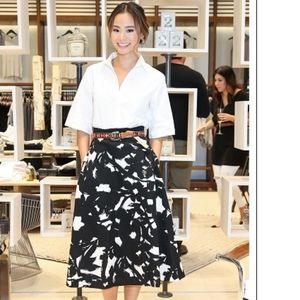 Banana Republic Midi Circle Skirt